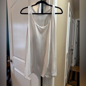 Old Navy White Racerback Tank Top